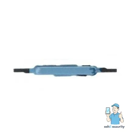 Power Button Outer for Motorola Moto G72 Blue thumbnail